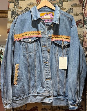 Upcycled Denim Jacket from MPIRA Upcycled Denim Jacket from MPIRA