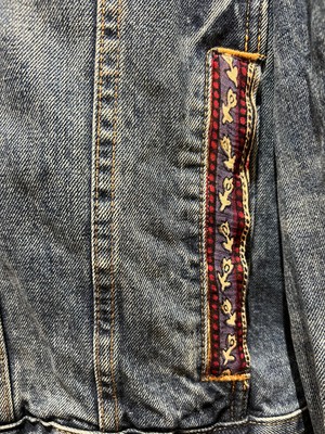 Upcycled Denim Jacket from MPIRA Upcycled Denim Jacket from MPIRA