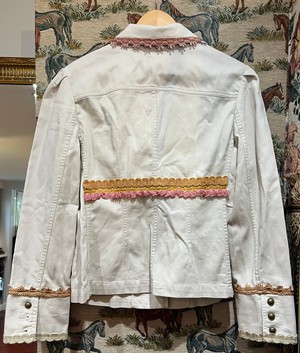 Fabulous Corduroy Blazer With Vintage Trims from MPIRA