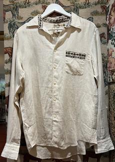 Upcycled Linen Shirt via MPIRA