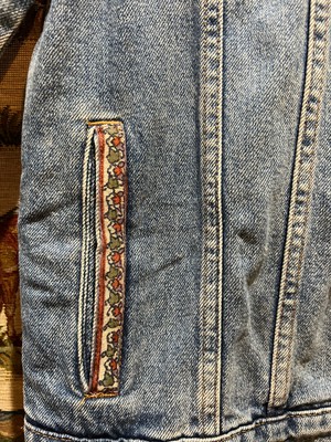 Upcycled Denim Jacket from MPIRA Upcycled Denim Jacket from MPIRA