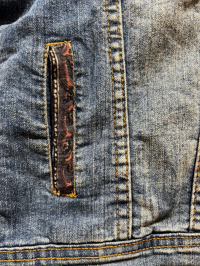 Upcycled Denim Jacket from MPIRA Upcycled Denim Jacket from MPIRA