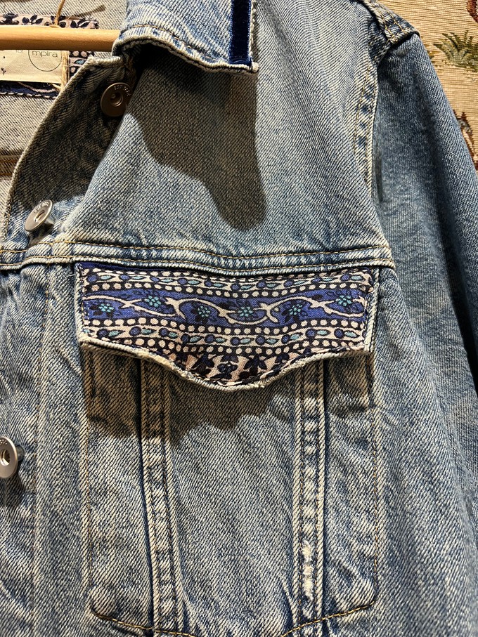 Upcycled Denim Jacket from MPIRA Upcycled Denim Jacket from MPIRA