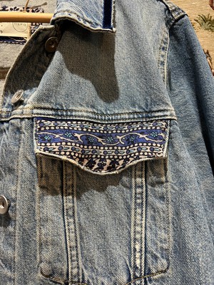 Upcycled Denim Jacket from MPIRA Upcycled Denim Jacket from MPIRA