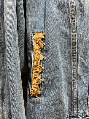 Upcycled Denim Jacket from MPIRA Upcycled Denim Jacket from MPIRA