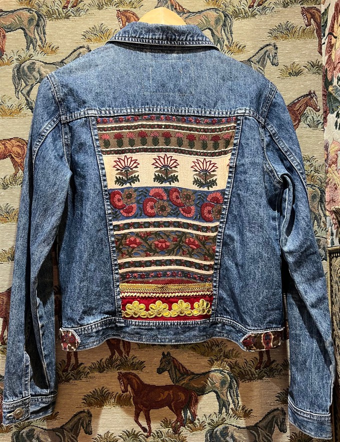 Upcycled Denim Jacket from MPIRA Upcycled Denim Jacket from MPIRA
