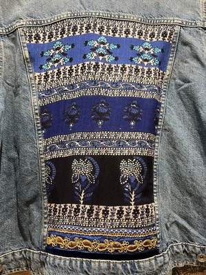 Upcycled Denim Jacket from MPIRA Upcycled Denim Jacket from MPIRA
