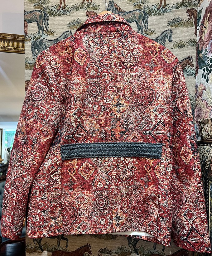 Upcycled Tapestry Jacket from MPIRA