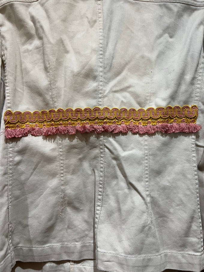 Fabulous Corduroy Blazer With Vintage Trims from MPIRA