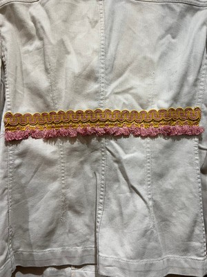 Fabulous Corduroy Blazer With Vintage Trims from MPIRA