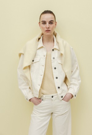 Fran Jacket - Natural from Mud Jeans