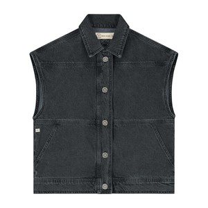 Vivian Vest - Used Black from Mud Jeans
