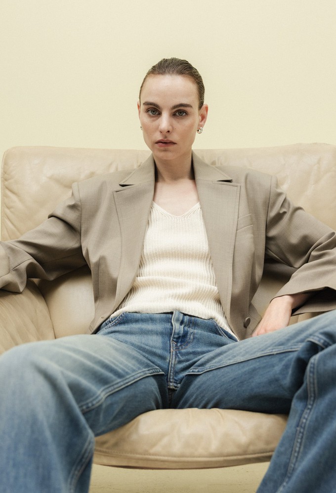 Carry Mid Straight - Earth Vintage from Mud Jeans