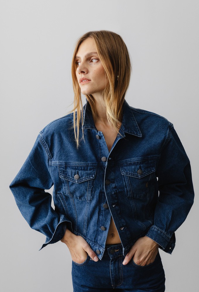 Gina Jacket - Medium Stone from Mud Jeans