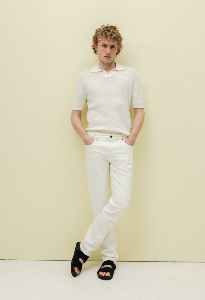 Bryce Mid Straight - Natural from Mud Jeans