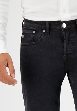 Regular Dunn Stretch - Stone Black from Mud Jeans