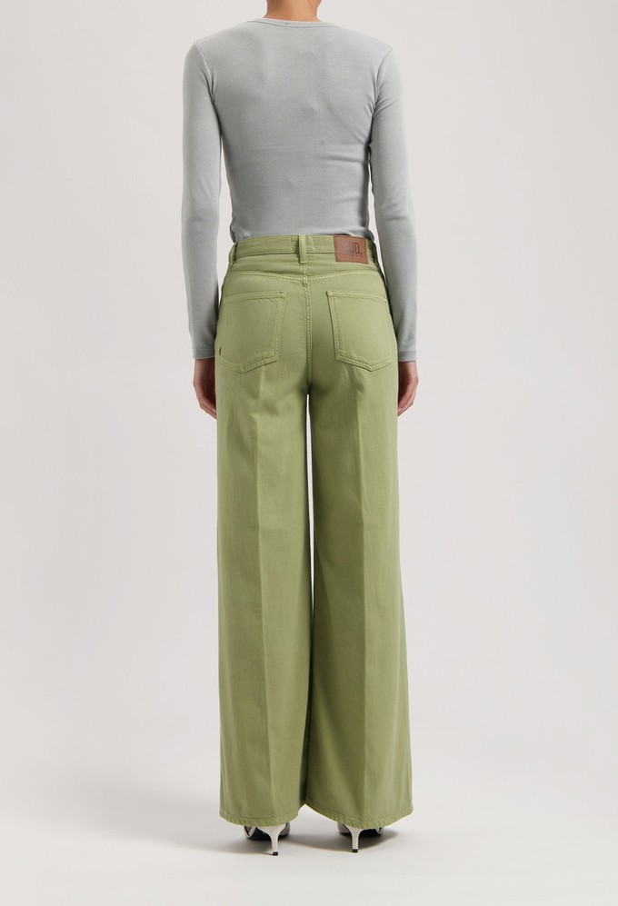 Sara High Loose Flow - Olive from Mud Jeans