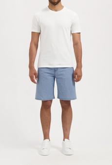 James Summer Short - Stone Vintage via Mud Jeans