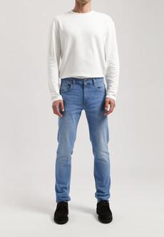 Daily Mid Tapered - Old Stone via Mud Jeans