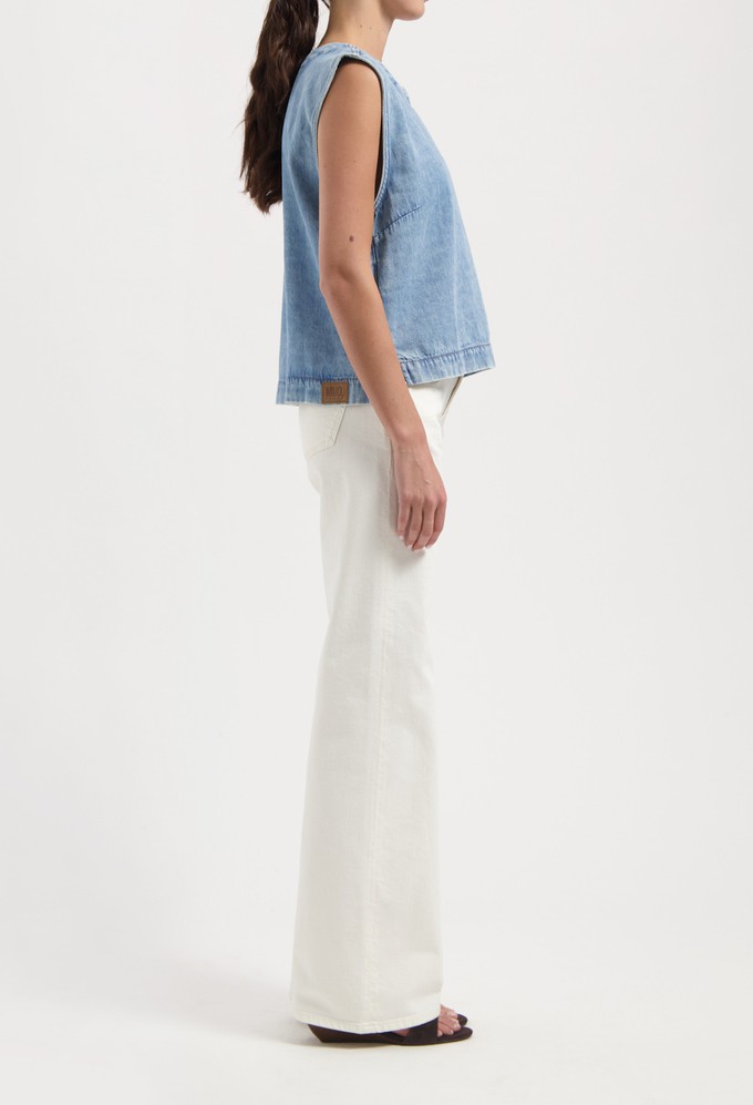 Noa Top - Stone Vintage from Mud Jeans