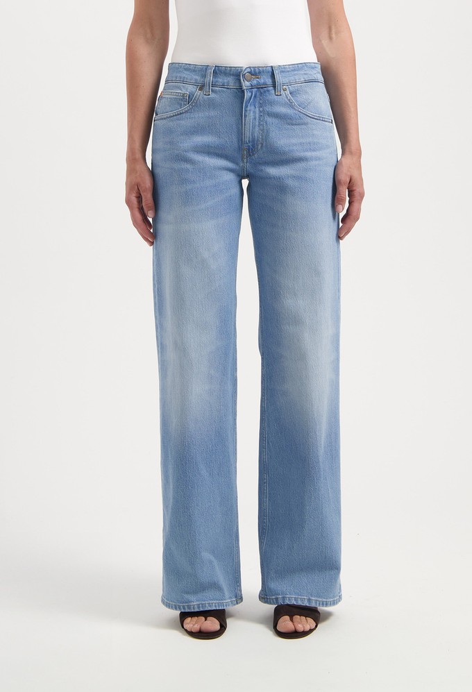 Cleo Mid Loose - Light Stone Vintage from Mud Jeans
