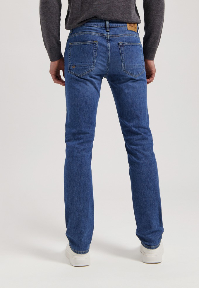 Bryce Mid Straight - Authentic Indigo from Mud Jeans