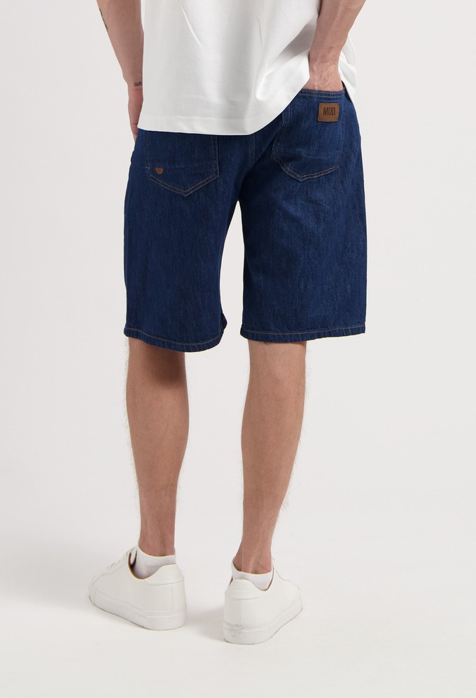 James Denim Short - Stone Indigo from Mud Jeans