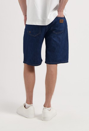 James Denim Short - Stone Indigo from Mud Jeans