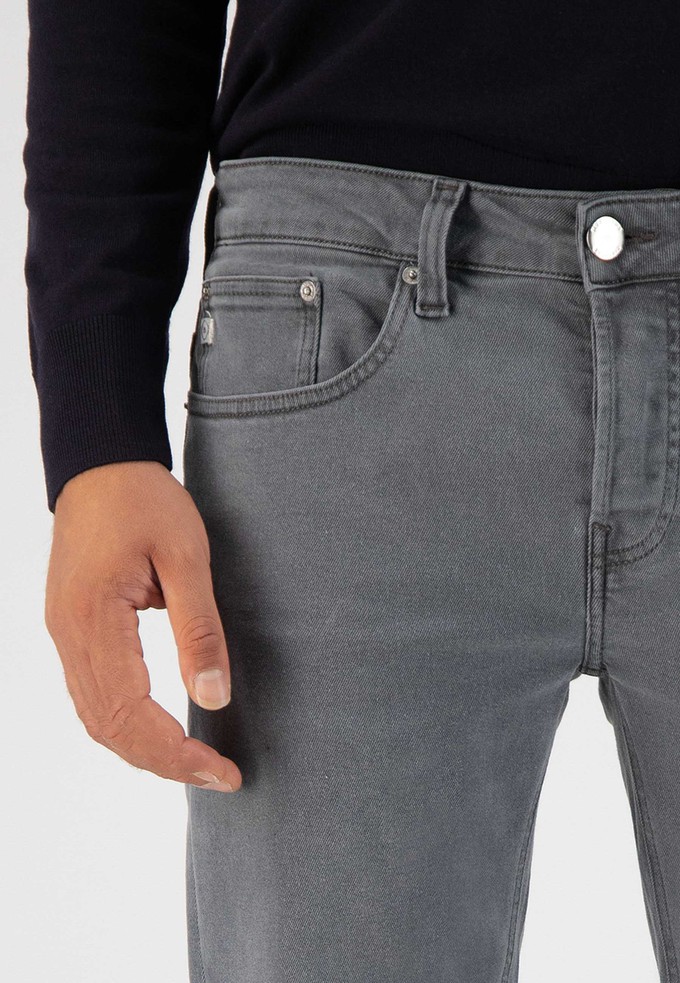 Regular Dunn Stretch - O3 Grey from Mud Jeans