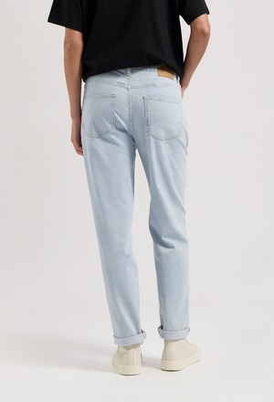 Mams High Tapered - Light Stone from Mud Jeans