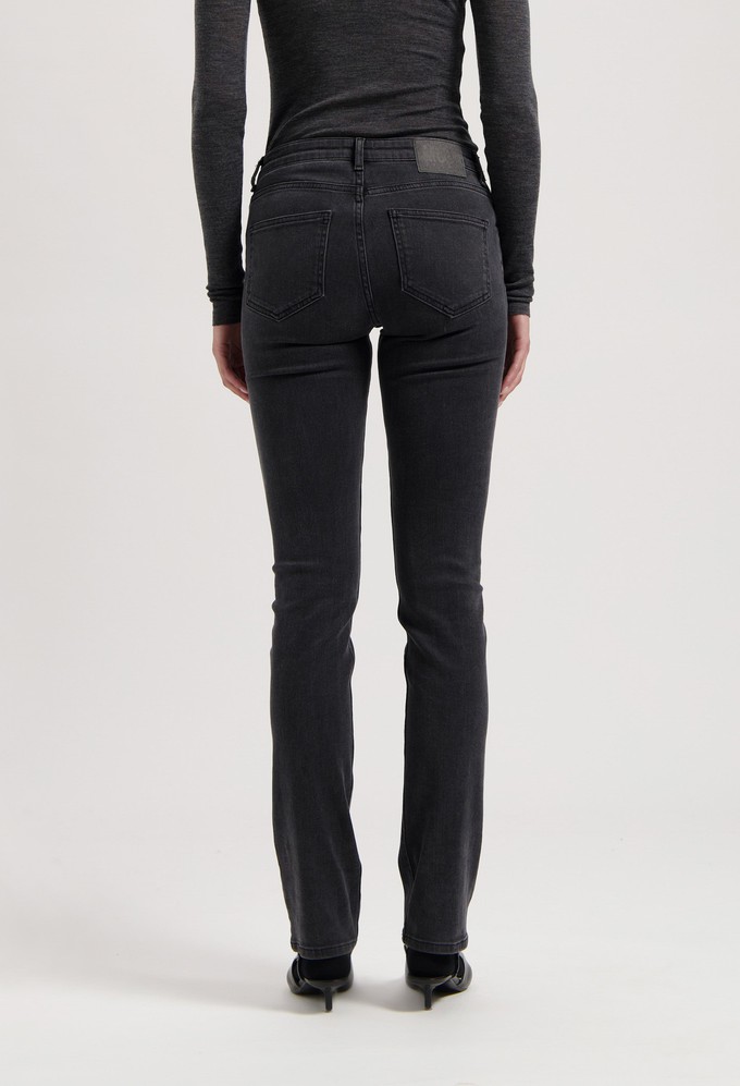 Faye Low Slim - Stone Black from Mud Jeans
