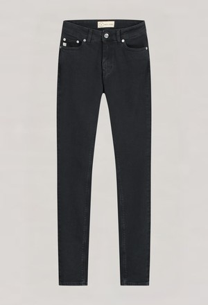 Skinny Hazen - Stone Black from Mud Jeans