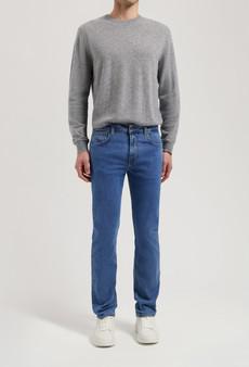 Bryce Mid Straight - Stone Vintage via Mud Jeans