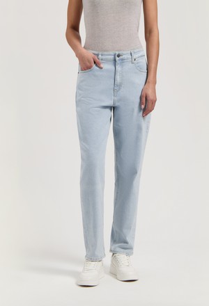 Mams High Tapered - Light Stone from Mud Jeans