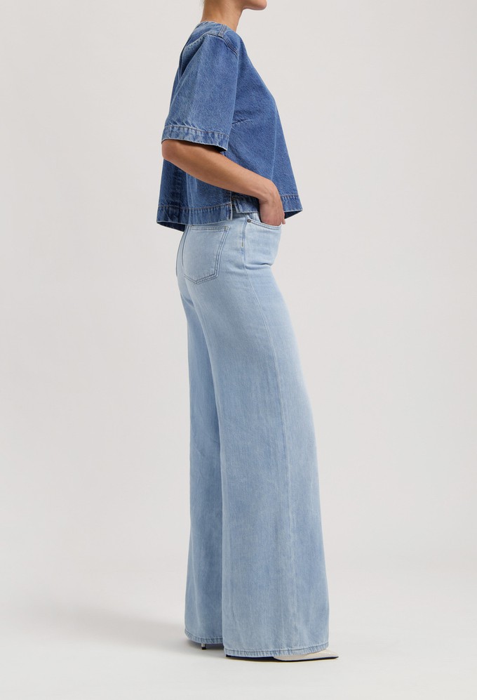 Tess Top - Stone Vintage from Mud Jeans