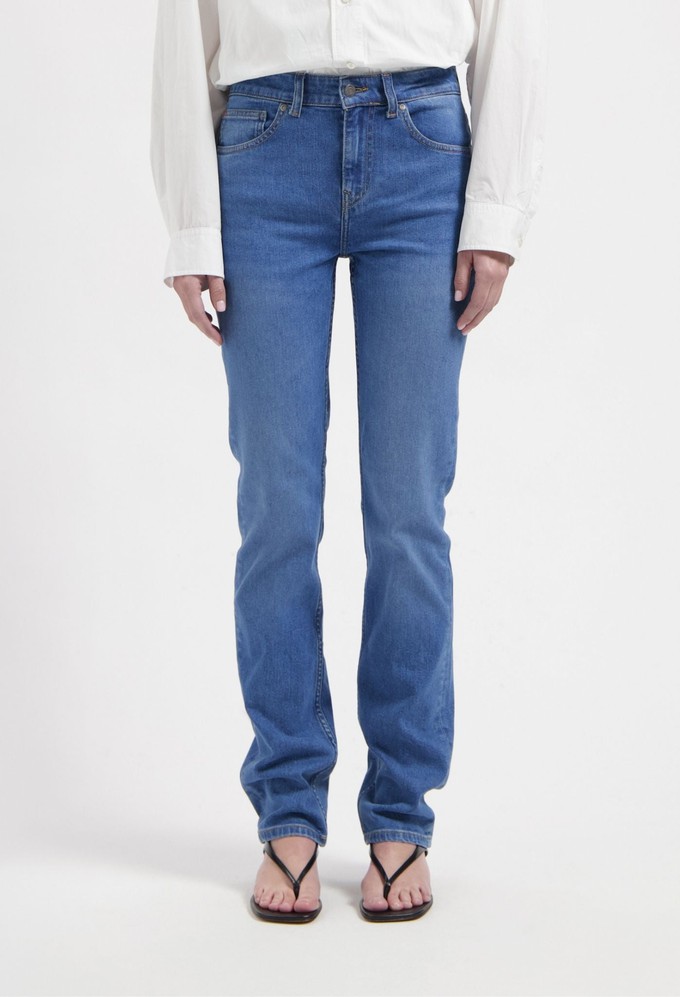 Logan High Slim - Fresh Fade from Mud Jeans