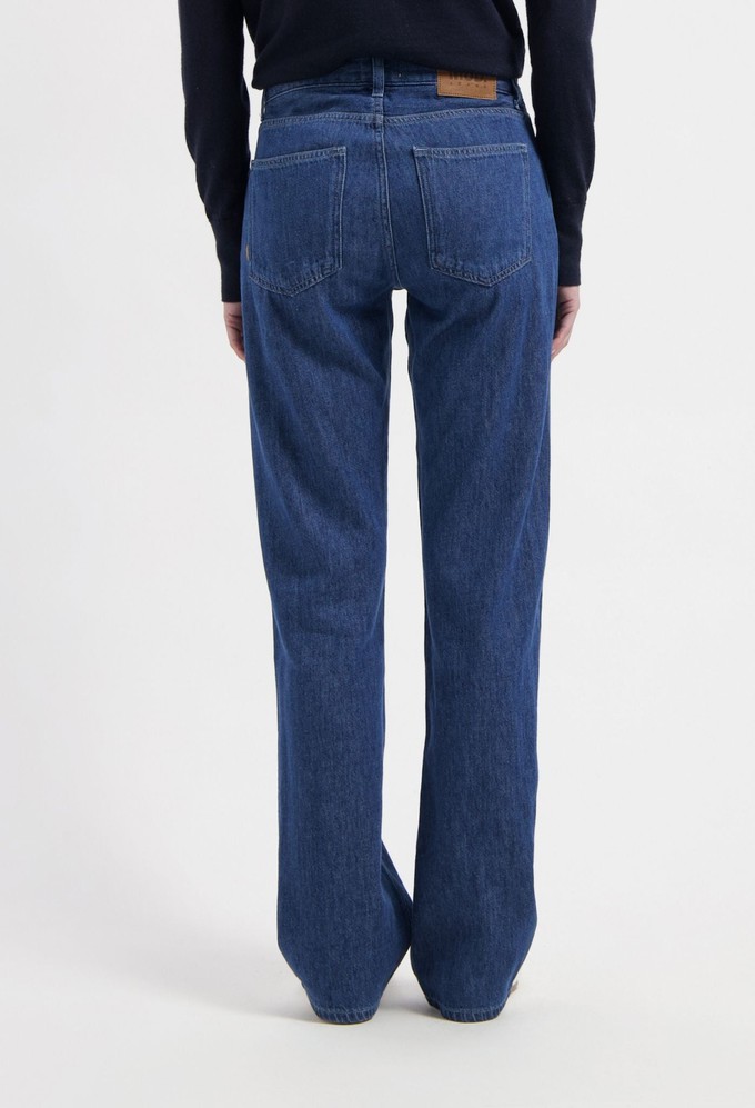 Jamie Mid Loose Flow - Stone Indigo from Mud Jeans