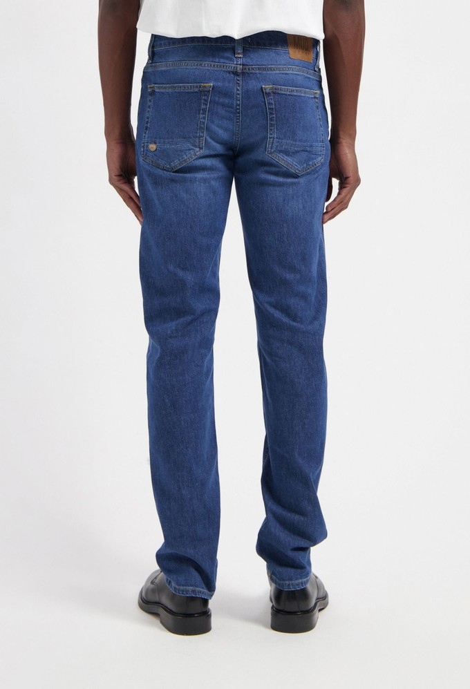Bryce Mid Straight - Authentic Indigo from Mud Jeans