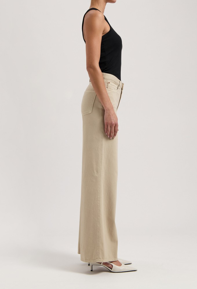Sara High Loose Flow - Sand from Mud Jeans