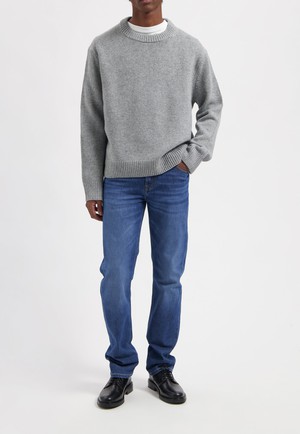 Bryce Mid Straight - Authentic Indigo from Mud Jeans