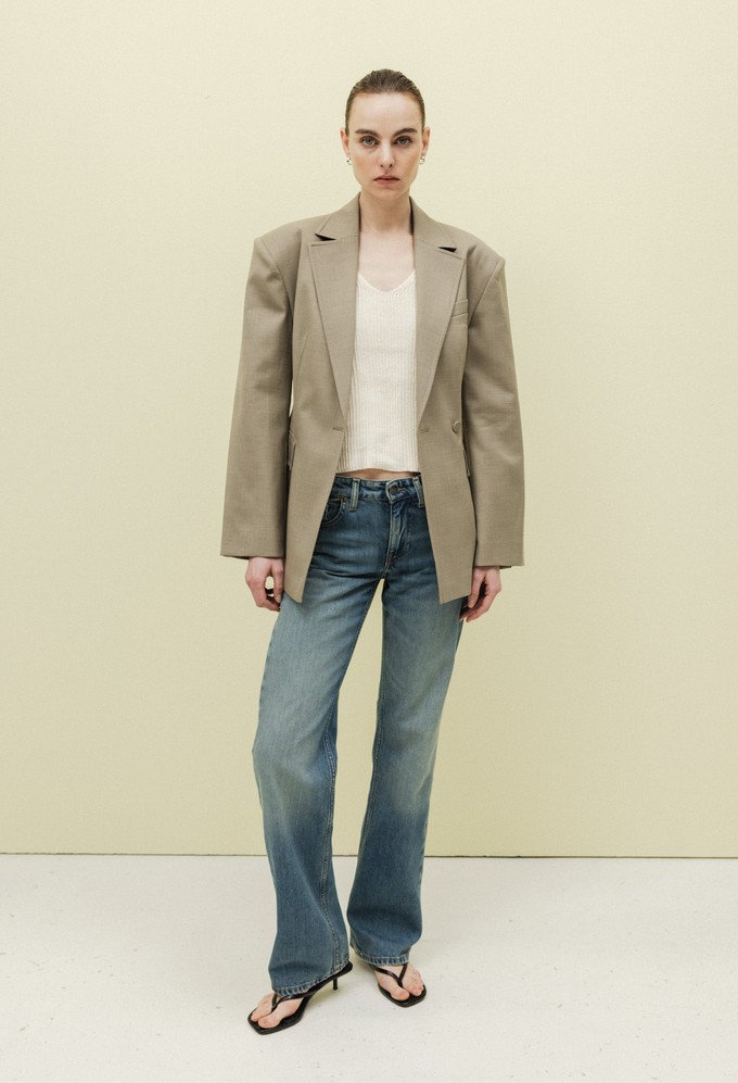 Carry Mid Straight - Earth Vintage from Mud Jeans