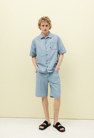 Seb Shirt - Stone Vintage from Mud Jeans