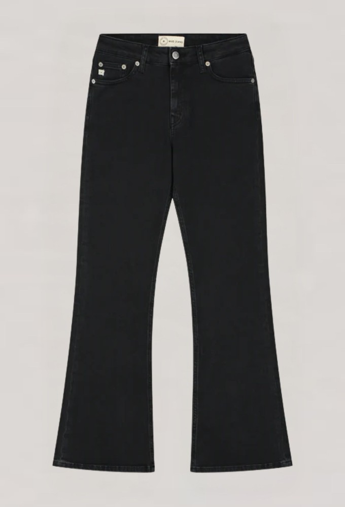 Isy Flared - Stone Black from Mud Jeans