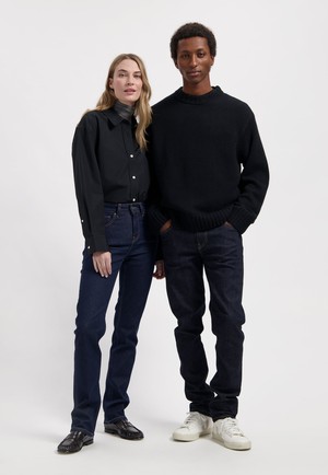 Logan High Slim - Rinse from Mud Jeans