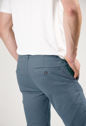 Scott Mid Tapered - Slate Blue from Mud Jeans
