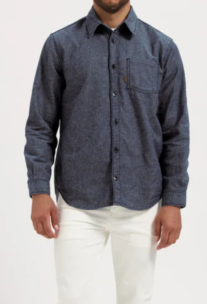 Chris Denim Shirt - Medium Stone from Mud Jeans