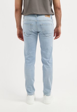 Dunn Low Tapered - Light Aged from Mud Jeans