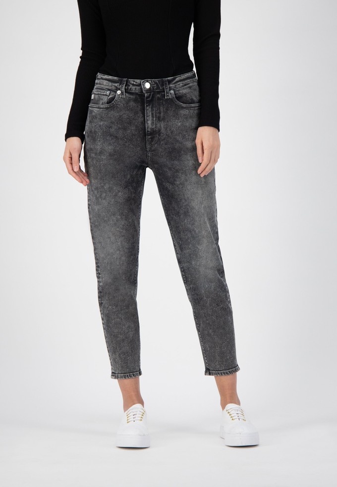 Mams Stretch Tapered - Heavy Black Stone from Mud Jeans