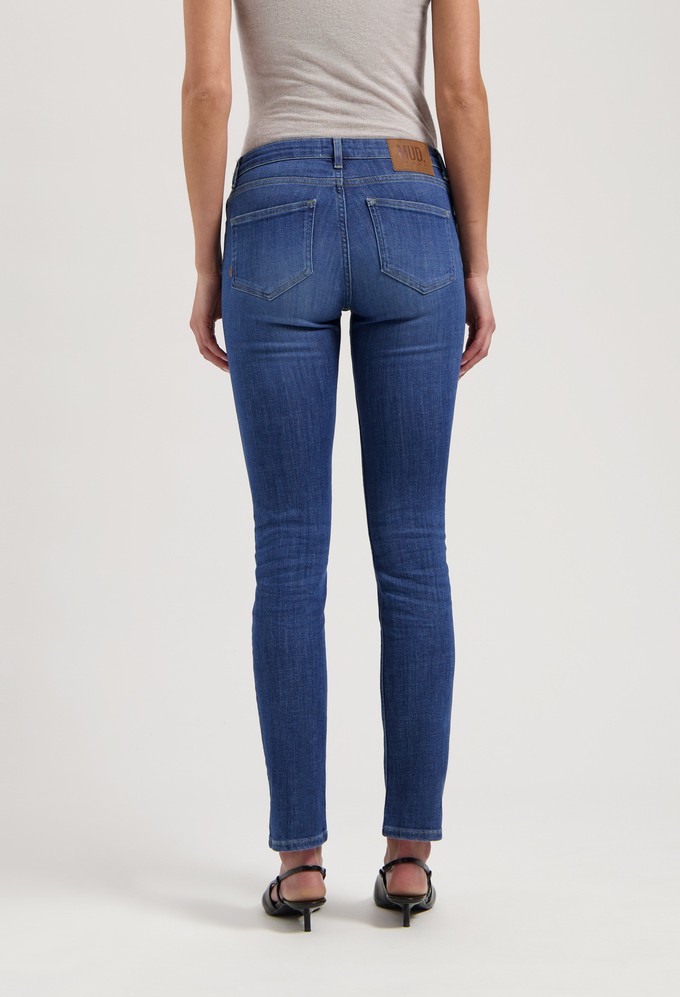 Faye Low Slim - Stone Indigo from Mud Jeans
