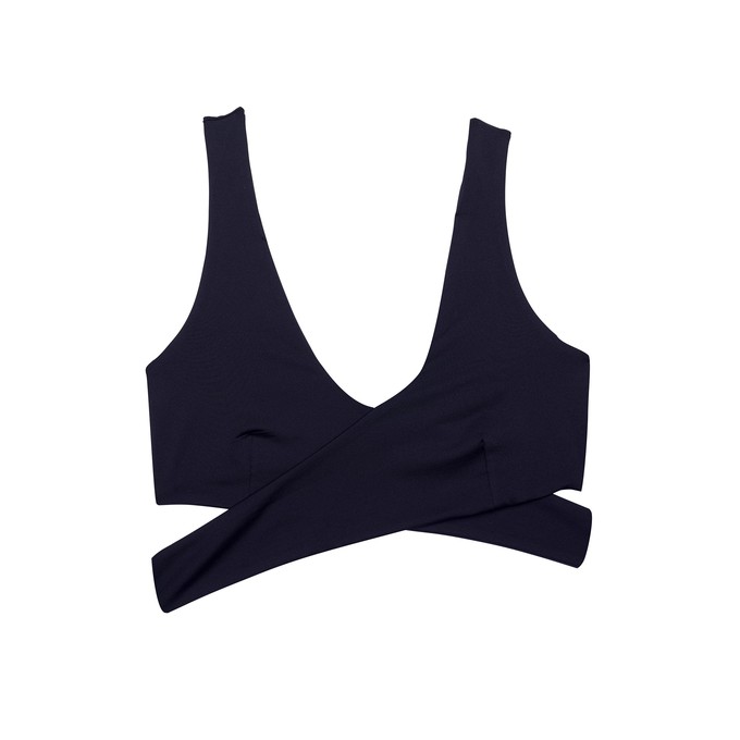 WRAP BRA BLACK LINE from Mymarini